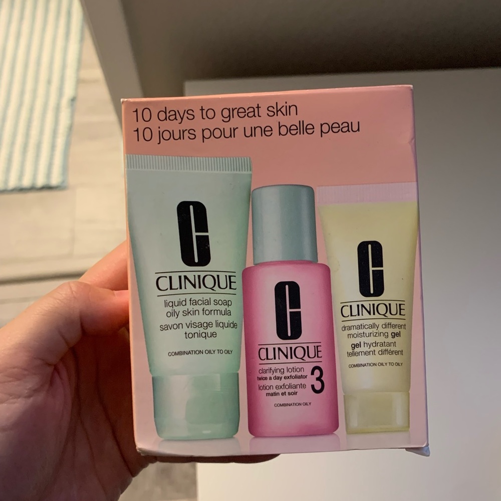 Clinique skin care